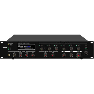600 Ω Mic1-3 5-8 MV Audioverstärkersystem 5 Jahre Garantie THD 1/3 Nennleistung