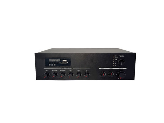 Beschallungsanlage-Verstärker 120W AC230V mit MP3 Sd BT FM