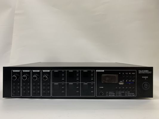 Audioder matrix-6*120W des Verstärker-6 Verhältnis s N Kanal-Beschallungsanlage-des Satz-70dB