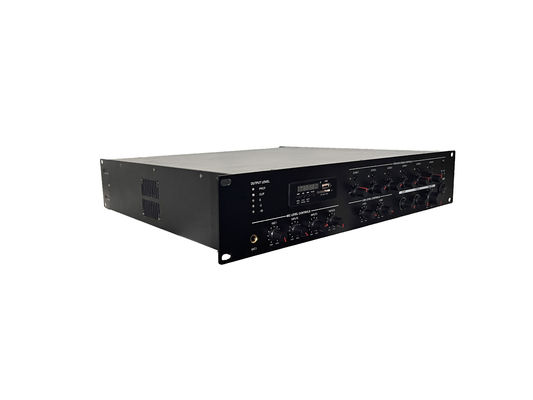 Hauptaudiovielzonenkontrolleur And Amplifier With MP3 der Zonen-500W 6 und FM-Tuner