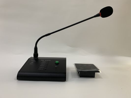 6 Zone Ferngooseneck-Anruf, der Mikrofon-System für Audiomatrix-Verstärker paginiert