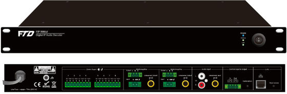 1U Zone IP-Netz-Audioadapter AC230V IGMP ARP der Höhen-8 ICMP-Protokoll