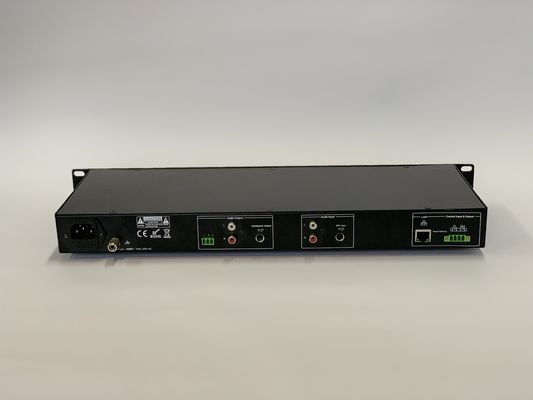 AC220V 50Hz Zonen-hohe Kapazität des IP-Netz-Beschallungsanlage-Audiodecoder-8