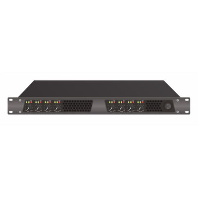 Pro- Kanal DSP der Höhen-1U Audio- Verstärker-des Leichtgewichtler-8 mit Aluminium-Shell