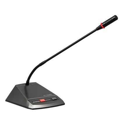 40Hz zu 16KHz verdrahtete Konferenz-System-Vorsitzenden Unit Mic System With 2 Meter Kabel-