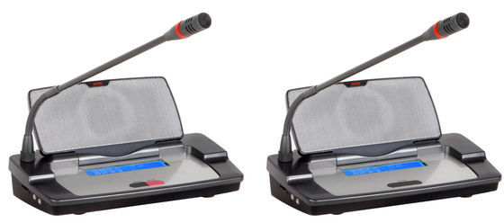 Konferenz-System-Vorsitzend-Unit With Microphone-Knopf FTD drahtloser