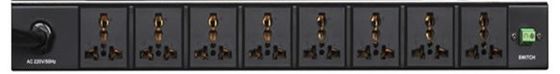 Allgemeine Lautsprecheranlage 25w des 8 Kanal-Energie-Sequenzers