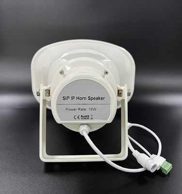 SCHLÜCKCHEN IP66 Horn-Sprecher trieb im Freien 30W POE ABS Kabinett an