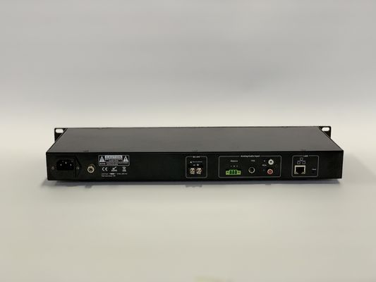 Schwarzes Farbe-IP-Sprecher-Beschallungsanlage-Netz-Audiokodierer Soem