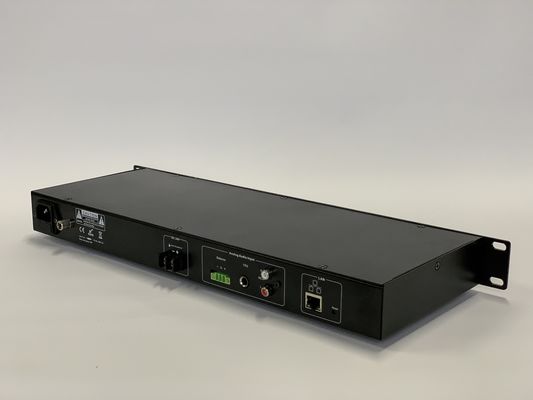 Schwarzes Farbe-IP-Sprecher-Beschallungsanlage-Netz-Audiokodierer Soem