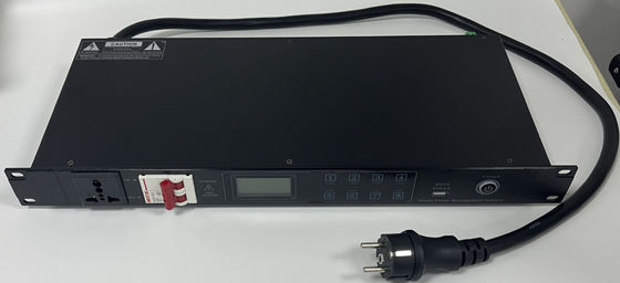 Reihenfolgen-Prüfer-Support British Ands der Energie-25W Kanal-Energie-Sequenzer chinesischer des Netzstecker-8