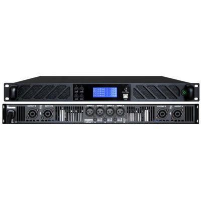 Berufsklasse - d-Stereoverstärker, 4×600W an Klasse-d DSP 8Ω 1U