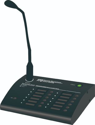 Zonen-Fernausrufungsmikrofon-Digital-Sprachevakuierungs-System des Warnungssystem-Produkt-12
