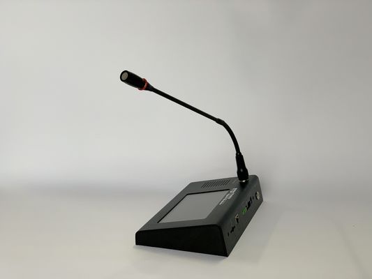 IPvernetztes Audiosystem-Ferntouch Screen Mikrofon