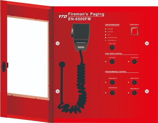 Digital-Sprachevakuierungs-System-Sprachwarnung Poe-Notfeuerwehrmann-Paginierungs-Mikrofon