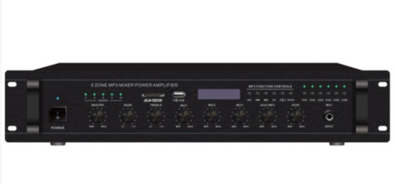 Verstärker-Audio des Mischer-Verstärker-6 der Zonen-500w mit allgemeinem Lautsprecheranlagen-ganzem Satz MP3 u. FMs