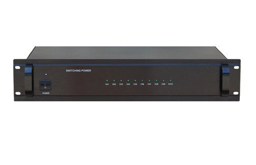 allgemeine Lautsprecheranlage 10 Relais-Generator-Beschallungsanlage Kanal-24V