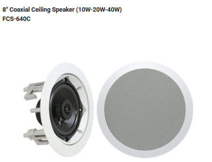 Sprecher der öffentlichen Ansprache 8&quot; Koaxialdecken-Sprecher (10W-20W-40W)