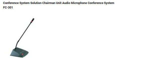 Konferenz-System-Lösungs-Vorsitzend-Unit Audio Microphone-Konferenz-System