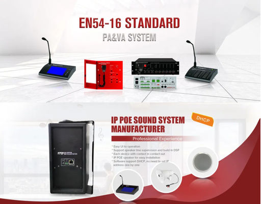 System 100V PAs (öffentliche Ansprache) Volumen-Prüfer mit Relais 30W